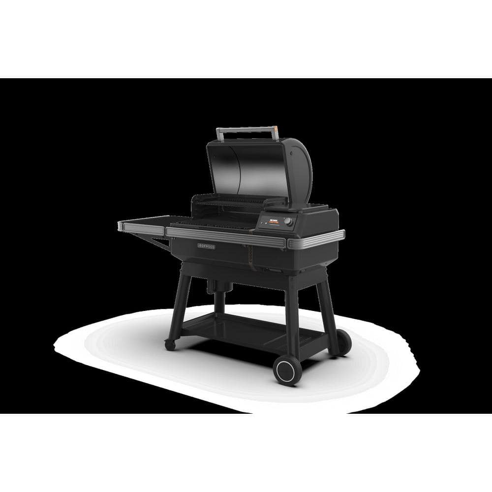 Traeger Ironwood Wi-Fi Pellet Grill and Smoker in Black TFB61RLG