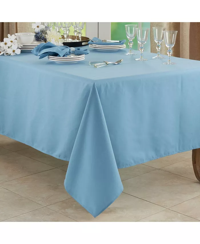 Saro Lifestyle Everyday Design Solid Color Tablecloth 120 x 65