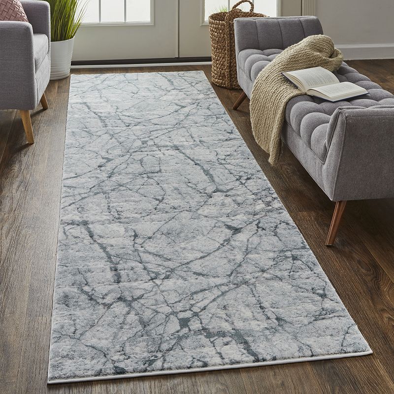 Weave and Wander Halton Contemporary Marbled Rug