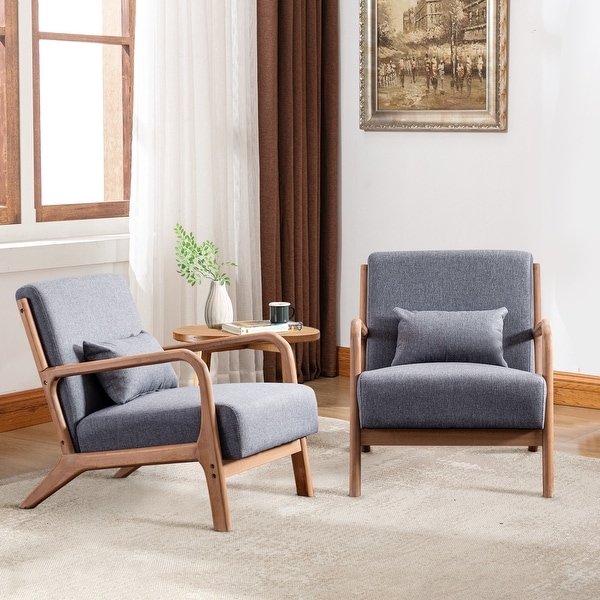 Aston Modern Solid wood Accent Chair