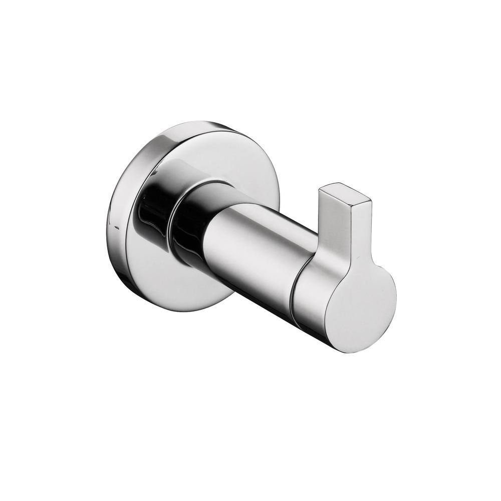 Glacier Bay Modern Single Robe Hook in Chrome 20154-0301