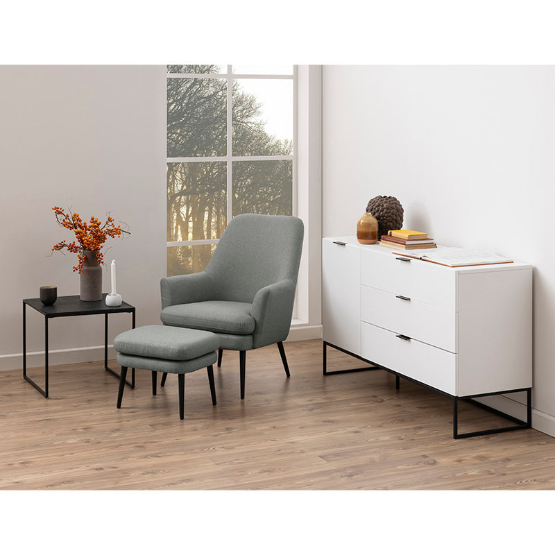 SVANA Sideboard Buffet 134cm - White