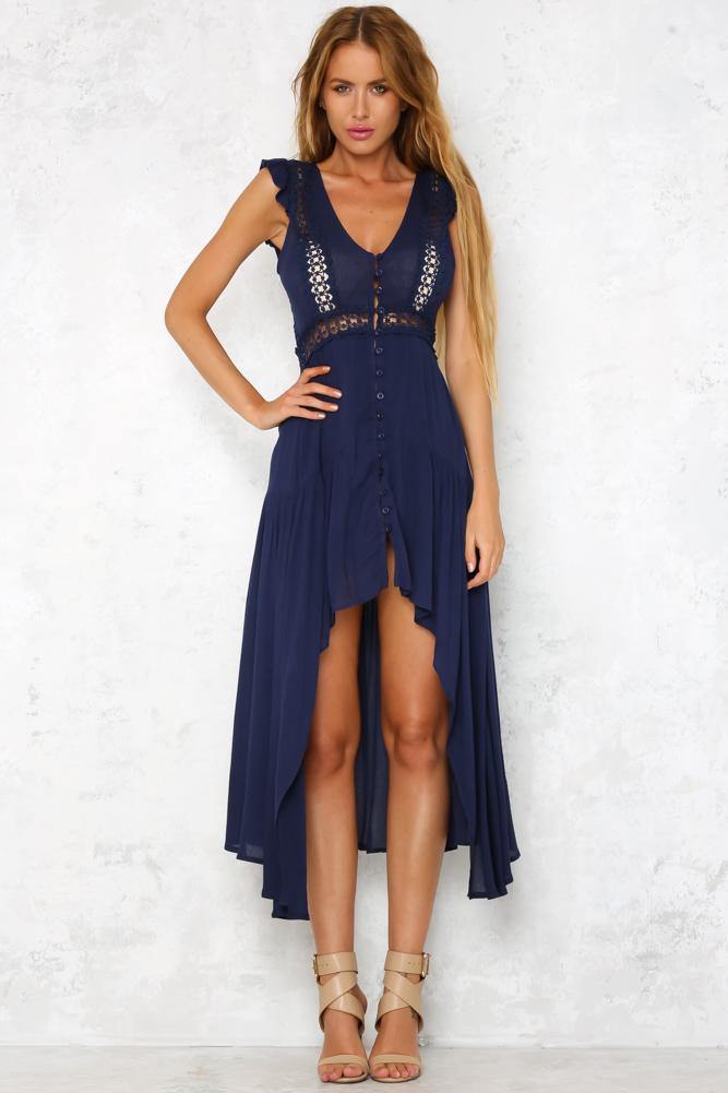 Lolita Love Maxi Dress Navy