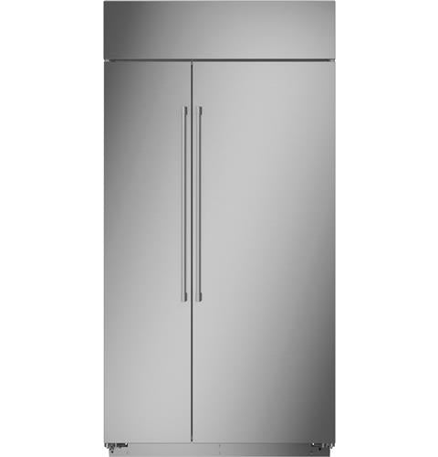 Monogram ZISS420NNSS 42quot Smart BuiltIn SidebySide Refrigerator in S