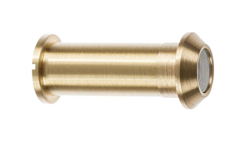 Ace 0.5 in. D 160 deg Bright Brass Door Viewer