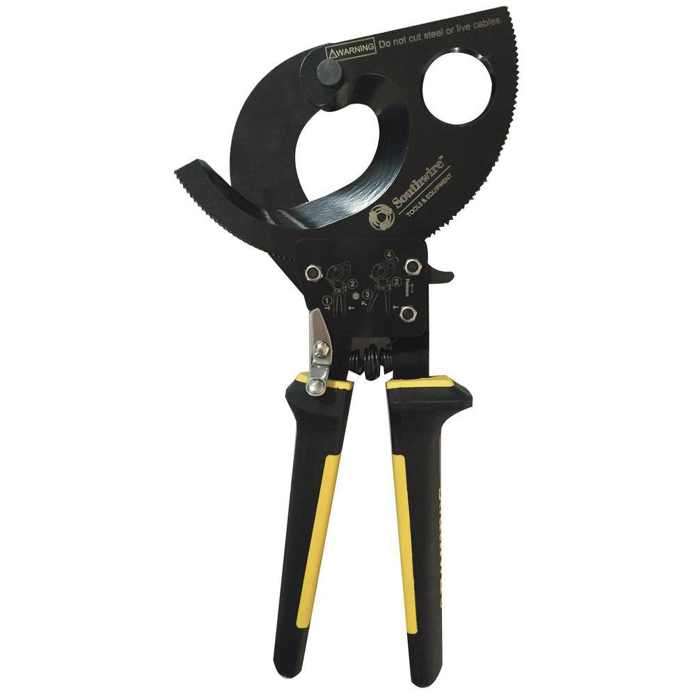 Southwire Heavy-Duty Compact Ratcheting Cable Cutting Pliers 58277740