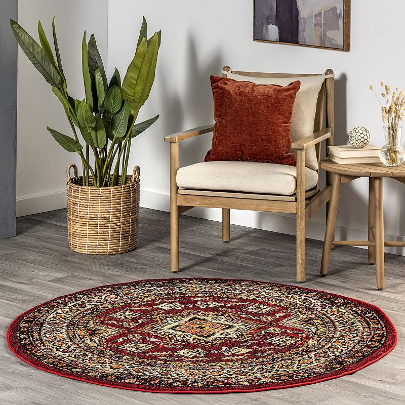 nuLoom Indoor/Outdoor Transitional Medieval Randy Area Rug