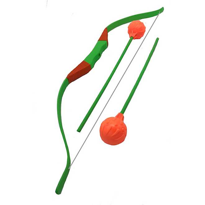 Big Time Toys Archery Dodge Ball Bamboo Bow with Darts