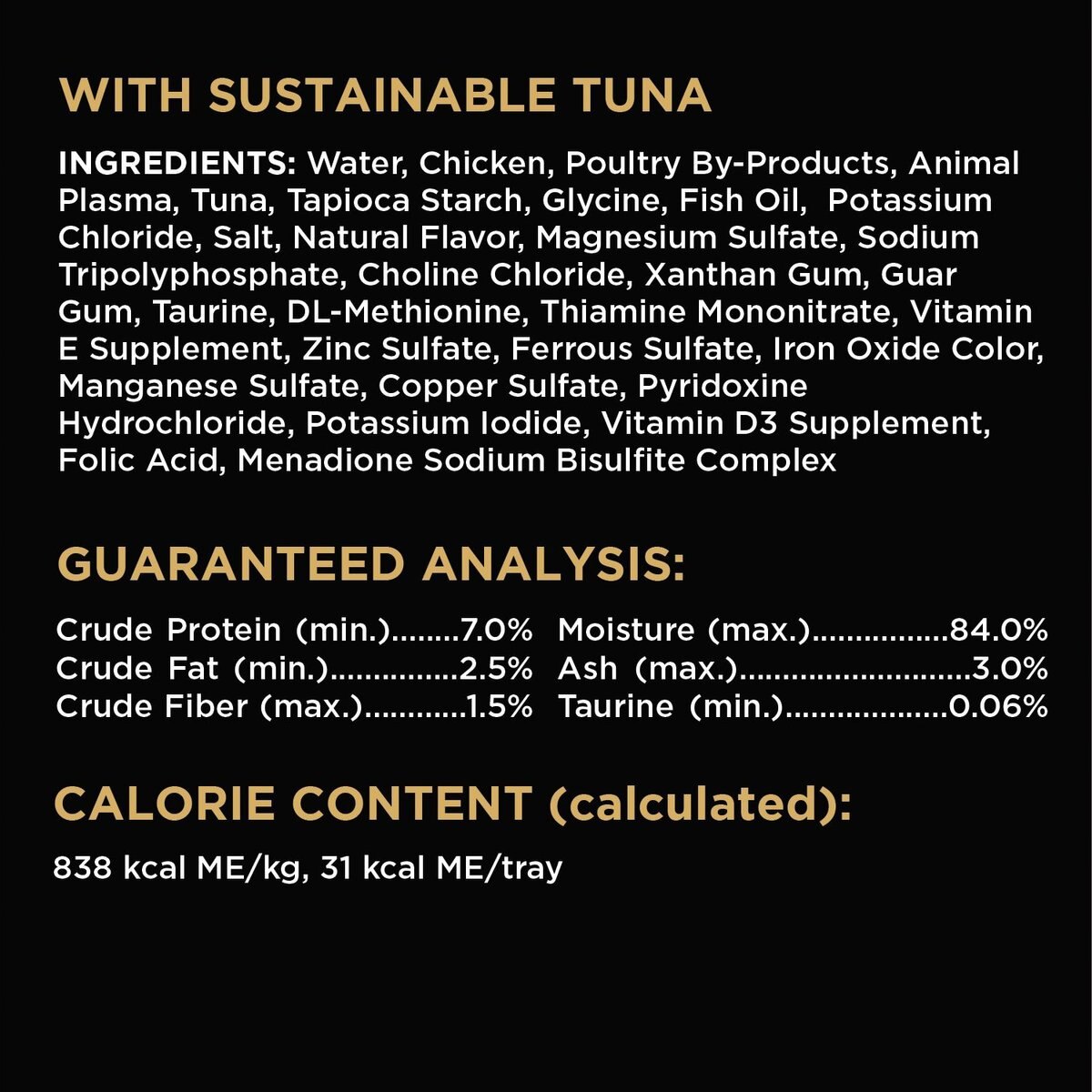 Sheba Perfect Portions Grain-Free Multipack Roasted Chicken， Gourmet Salmon and Signature Tuna Cuts in Gravy Cat Food Trays