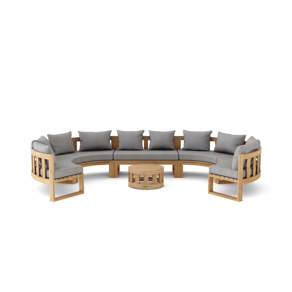 SET 812 Circular Modular Deep Seating Set