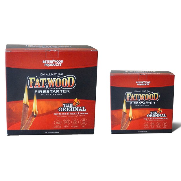 Betterwood 10lb Firestarter And Betterwood Pine 5lb Firestarter For Campfire Bbq Or Pellet Stove Non toxic And Water Resistant