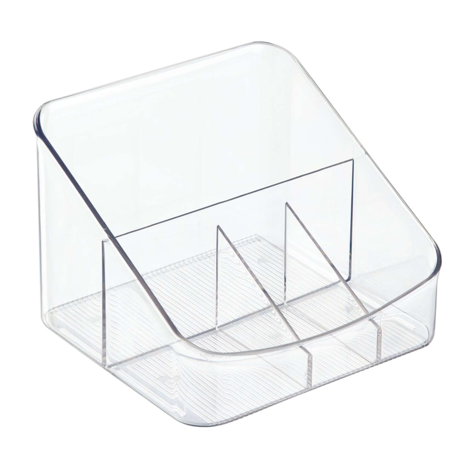 iDesign Linus 7.3 in. H X 5 in. W X 6.8 in. D Plastic Coffee Station Organizer