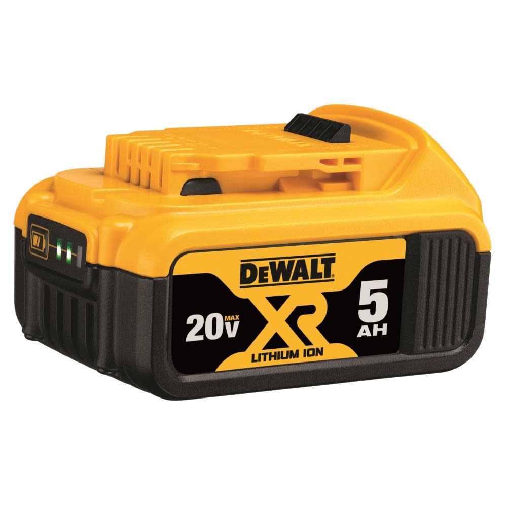 20-Volt Max 5.0-Amp Hours Lithium Power Tool Battery