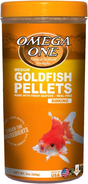 Omega One Medium Sinking Goldfish Pellets Fish Food