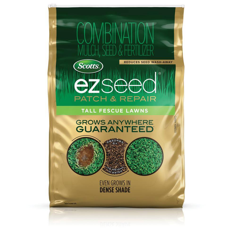 Scotts 40 lbs. EZ Seed Patch  Repair Tall Fescue Lawns Mulch Grass Seed and Fertilizer Combination 17480