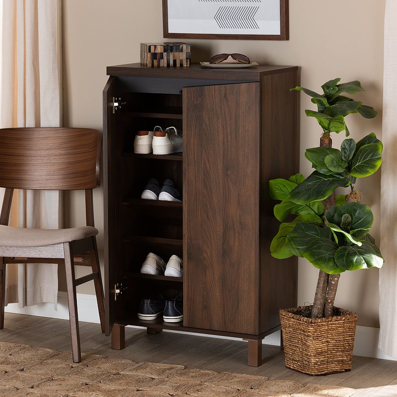 Baxton Studio Talon Shoe Cabinet