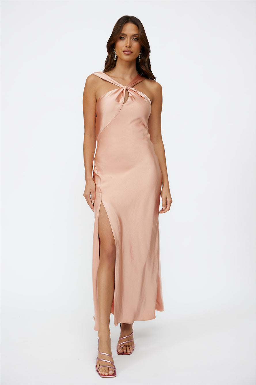 Iconic Love Maxi Dress Pink