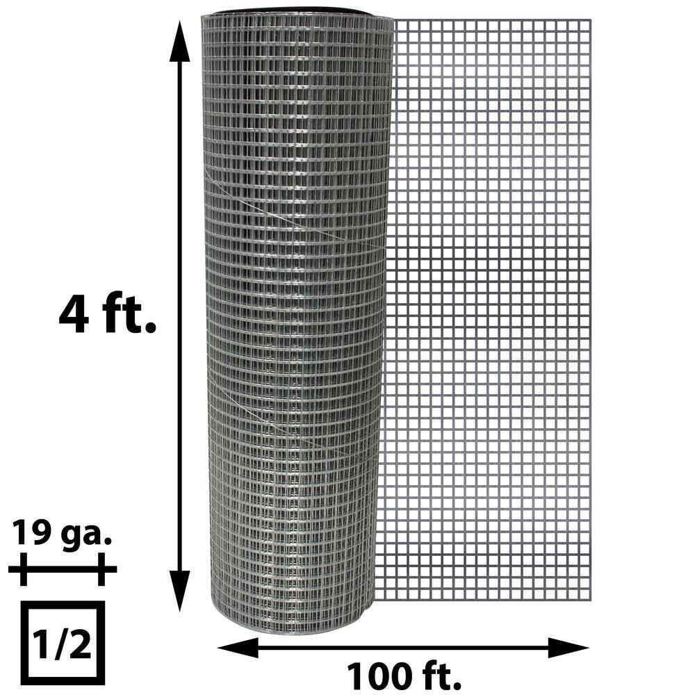 Acorn International 12 in. x 4 ft. x 100 ft. Hardware Cloth HC248100