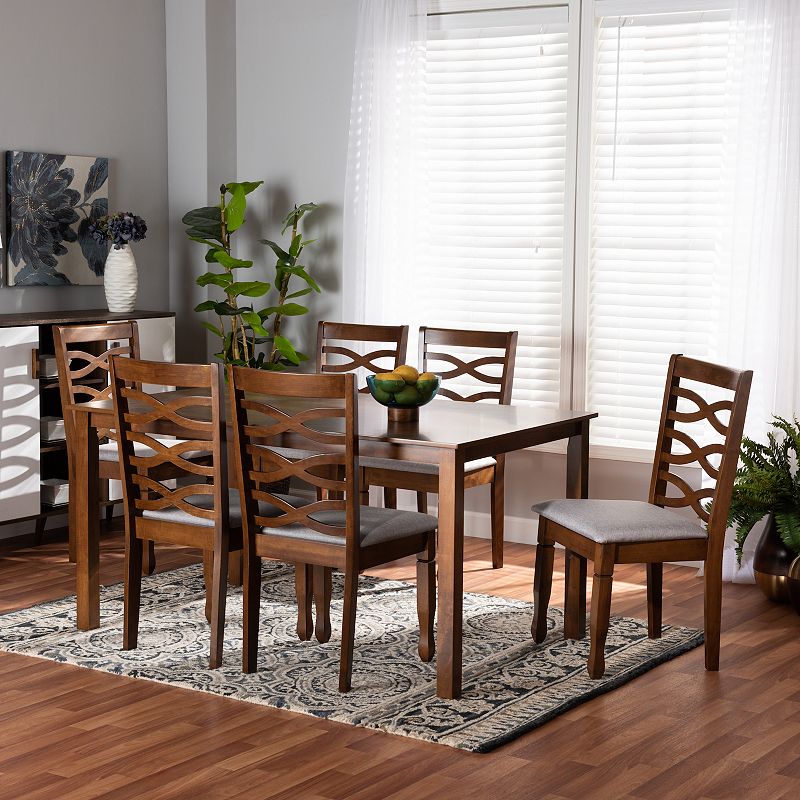 Baxton Studio Lanier Dining 7-piece Set