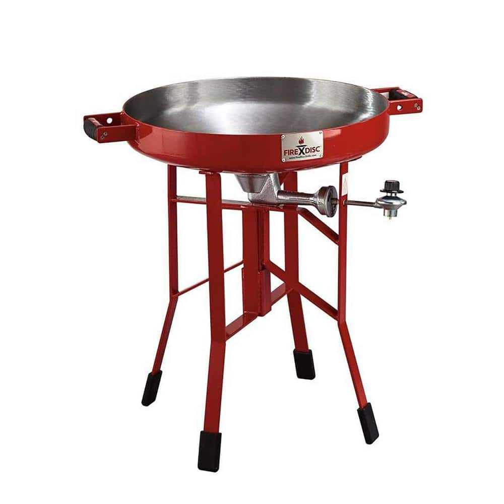 24 in. Portable Propane Cooker Grill in Red TCGFDM22HRR