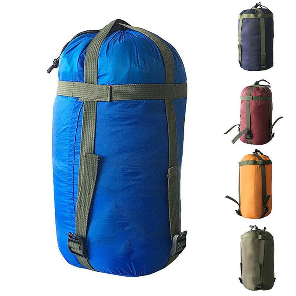 Waterproof Compression Stuff Sack Outdoor/Camping Sleeping Bag Storage Pack with Drawstring