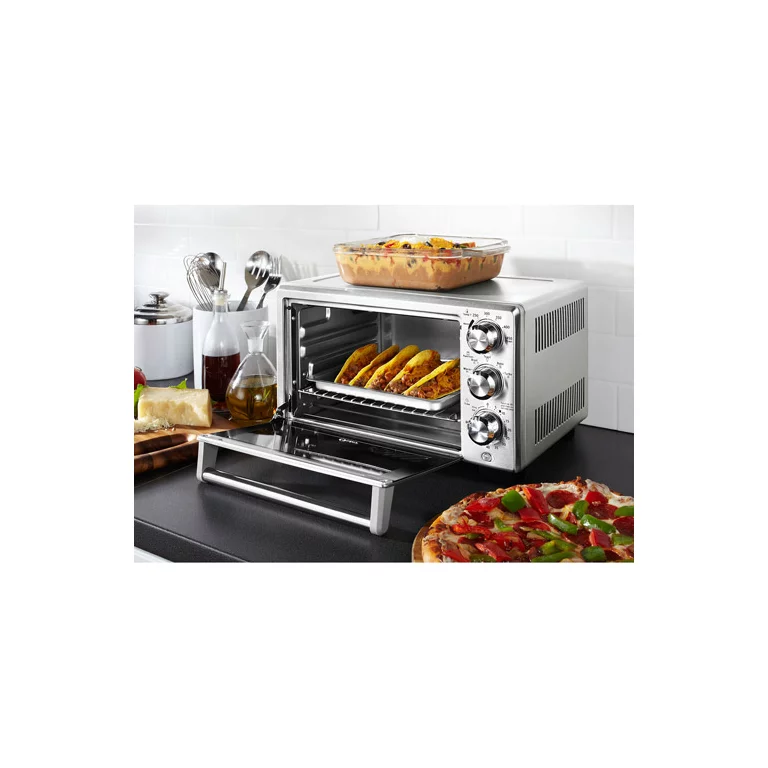 Oster Designed for Life Countertop Convection Toaster Oven， Stainless Steel