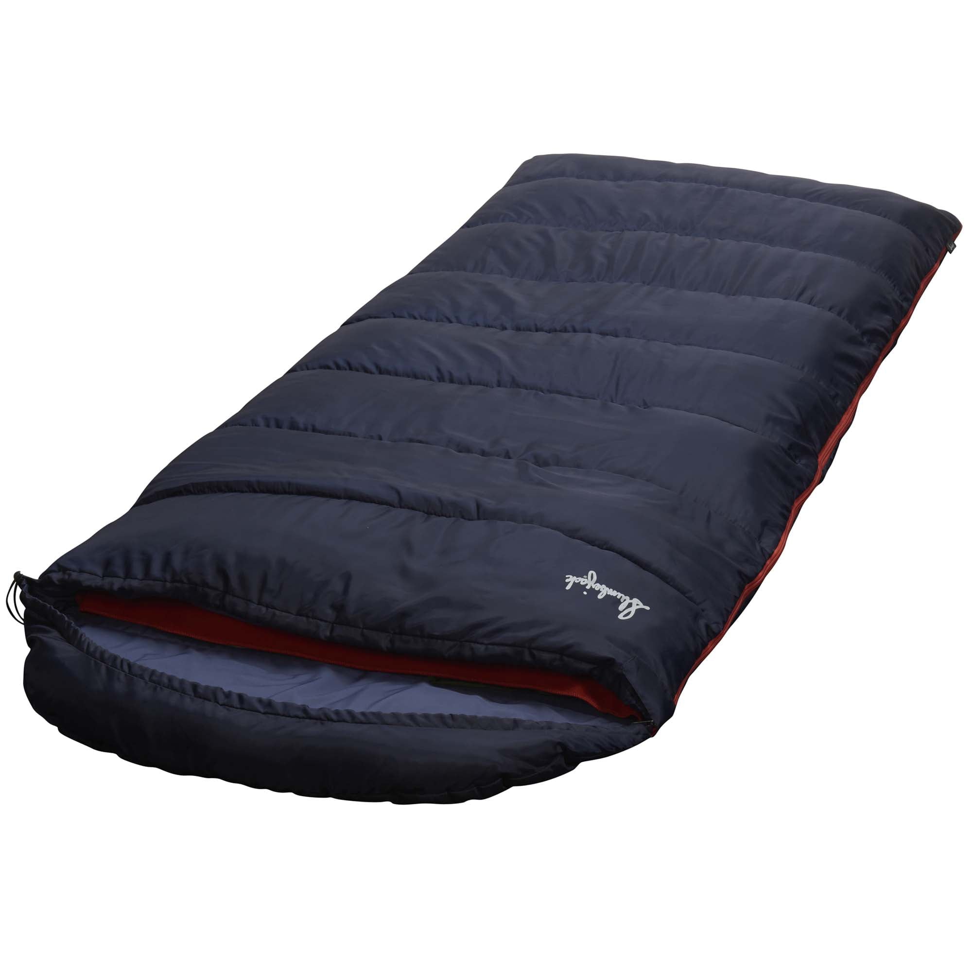 Slumberjack Shadow Mountain 30-Degree Hooded Sleeping Bag, 35"x88"