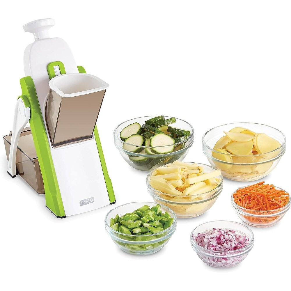 Dash Safe Slicer  Dicer for Vegetables with Thickness Adjuster