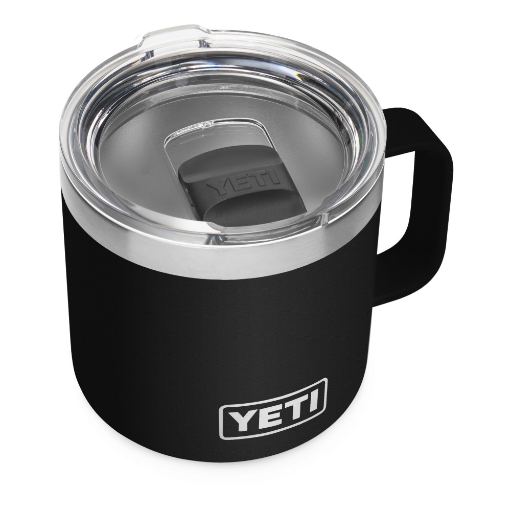 Yeti Rambler Mug with MagSlider Lid 14oz， Black