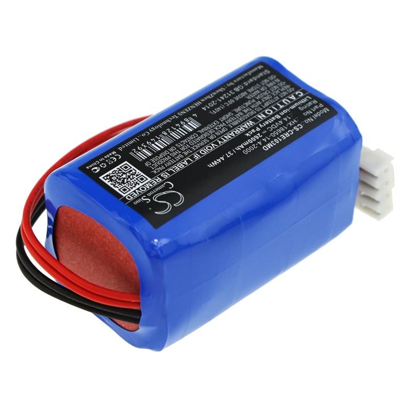 Carewell ECG1103 ECG1103B ECG1103G ECG1103L ECG1106 2600mAh Medical Replacement Battery BatteryClerkcom Medical