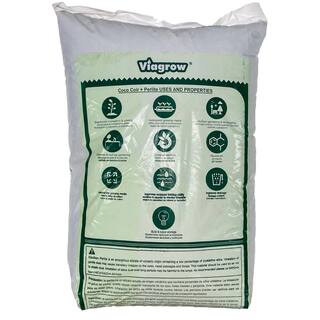 Viagrow 1.7 cu. ft. Coco Coir Plus Perlite Premium Grow Media VCCP50