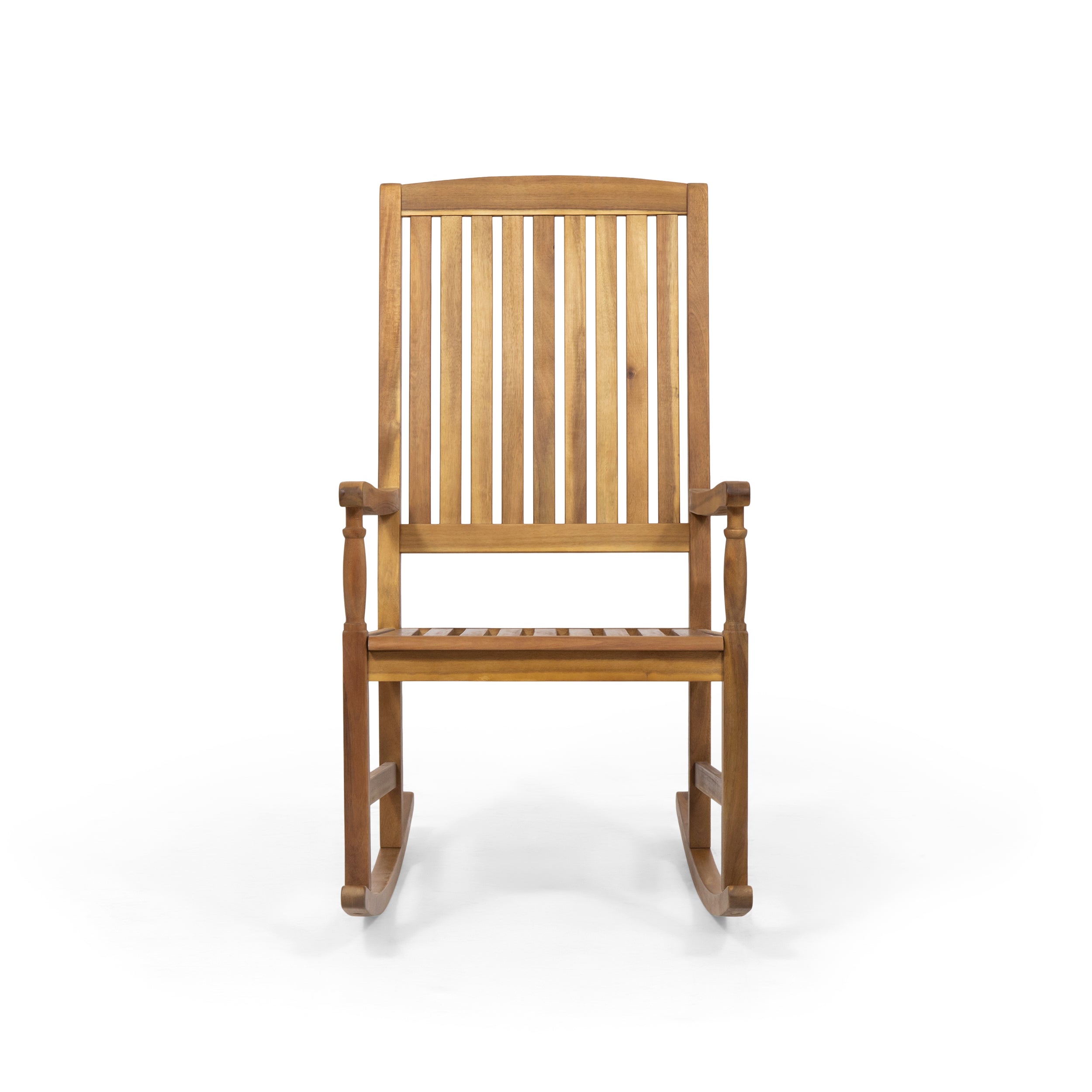 Myrna Outdoor Acacia Wood Rocking Chair