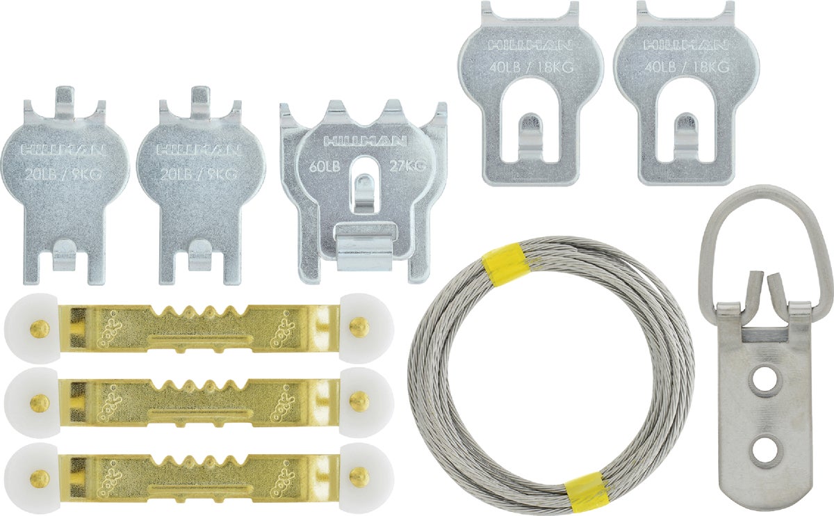 Hillman High and Mighty Picture Hanger Kit 20 To 60 Lb.