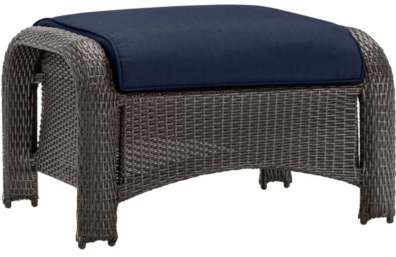 Hanover Strathmere 6-Piece Outdoor Lounge Patio Set In Navy Blue