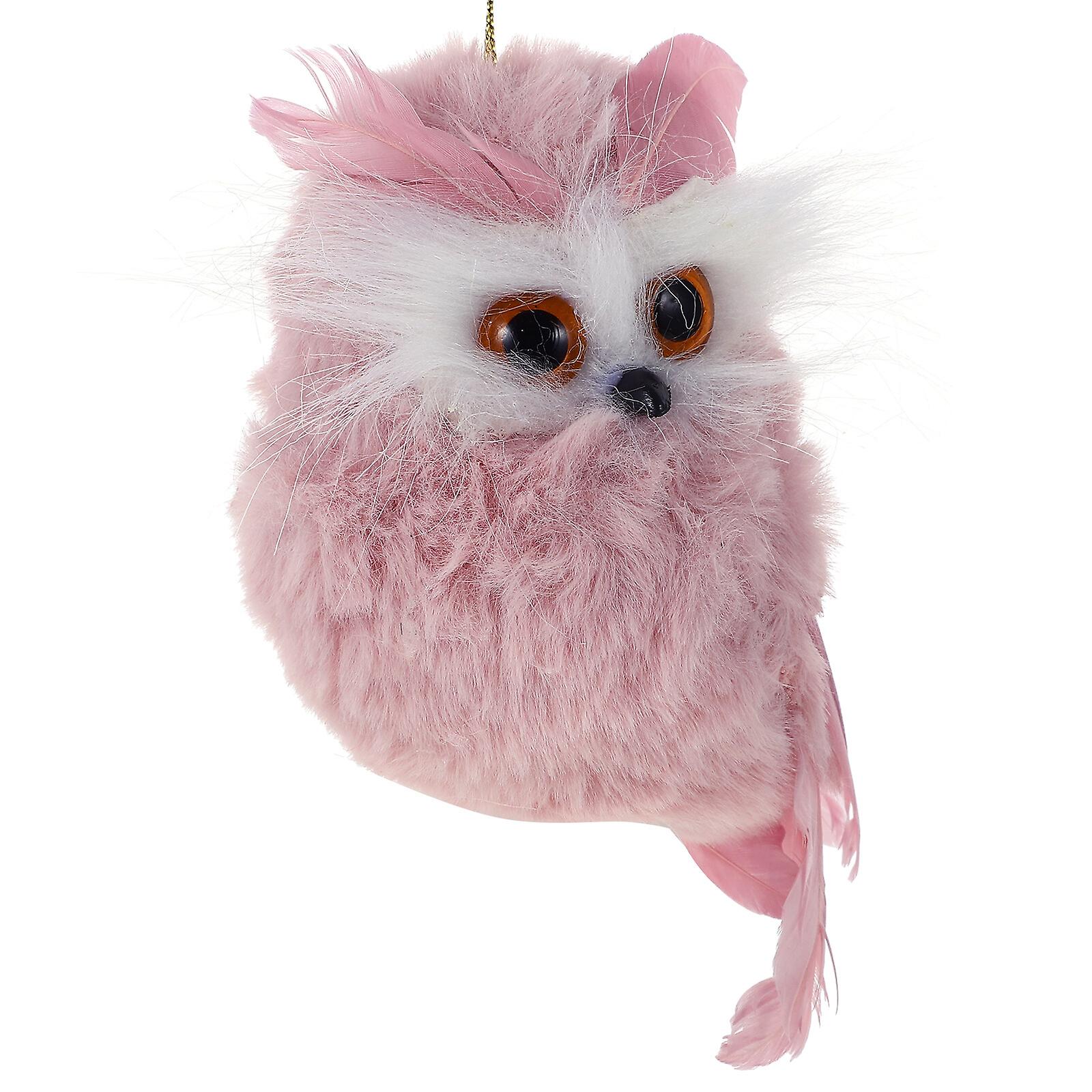 Christmas Tree Hanging Owl Ornament Plush Owl Pendant Plush Owl Doll Decoration