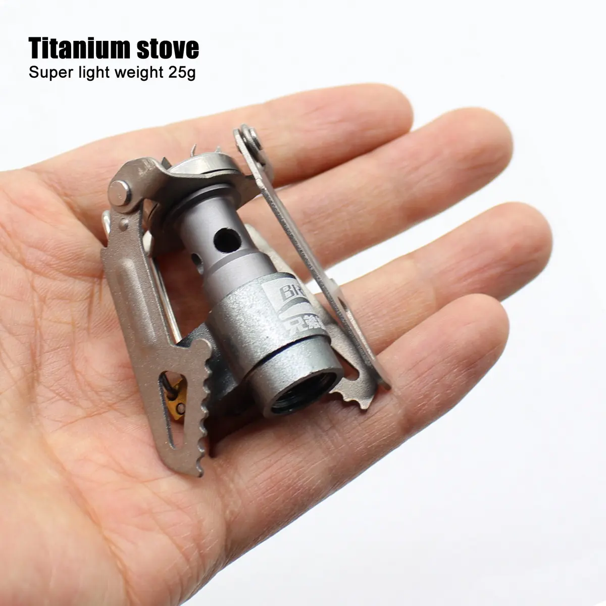 3000T 25g ultra light Outdoor Portable High Quality Titanium oy Folding Camping Mini Gas Hiking Stove