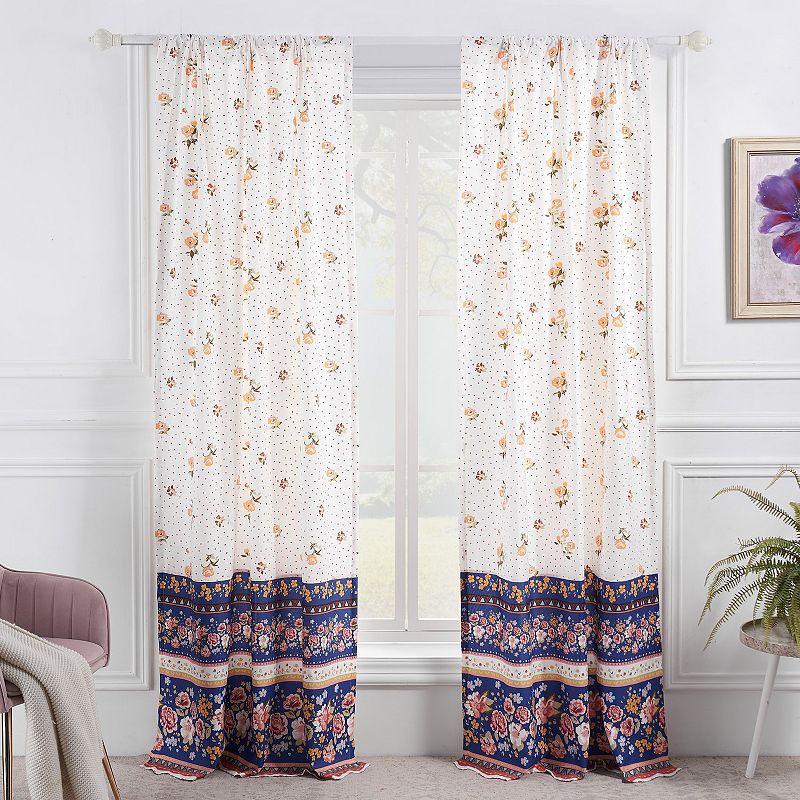 Greenland Home Fashions Marsha Window Curtain or Valance