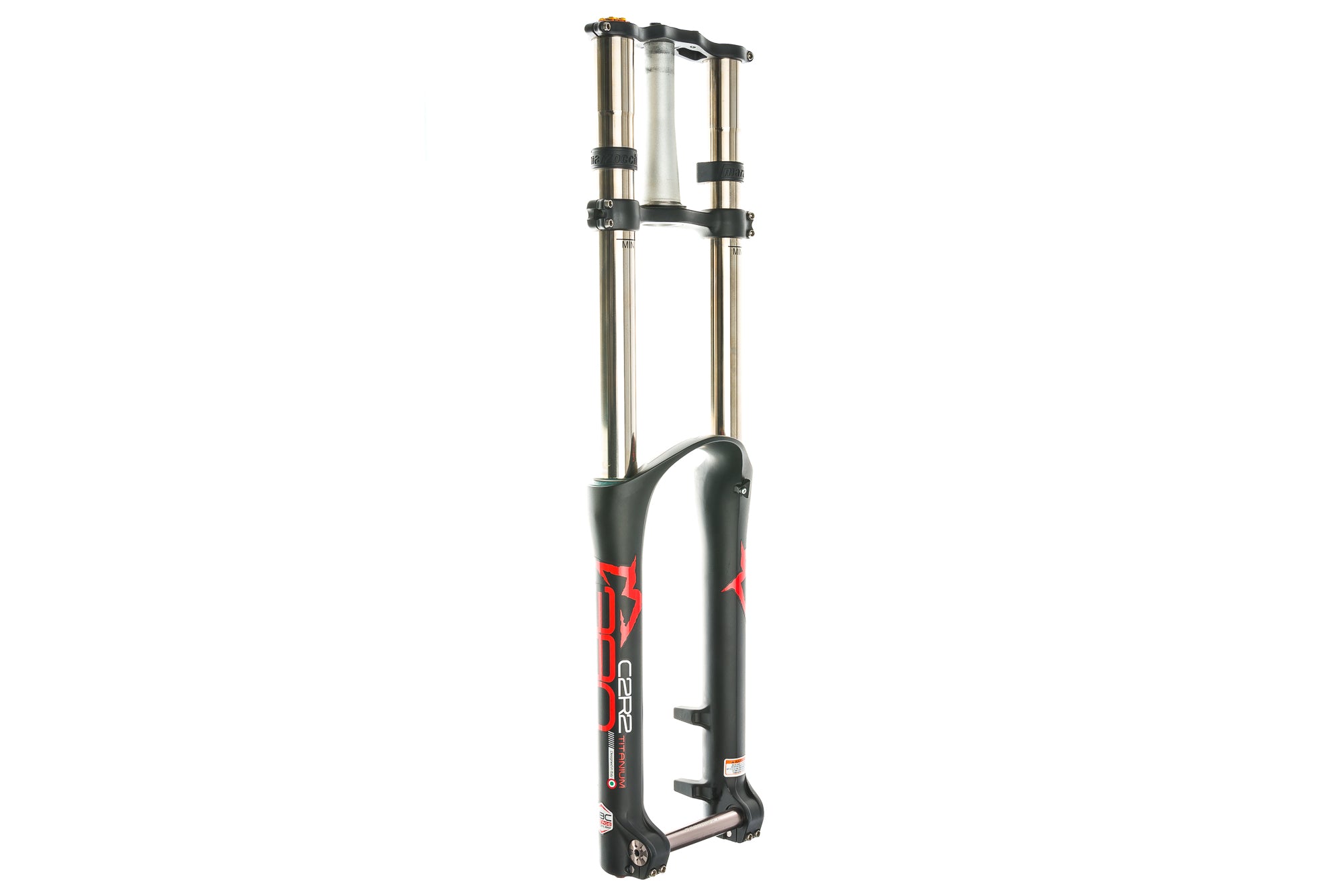 2014 Marzocchi 380 C2R2 Titanium 200mm 20x110mm Thru-Axle Tapered