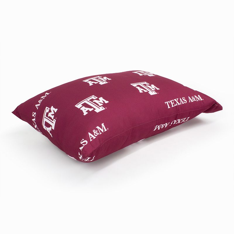 NCAA Texas AandM Aggies Set of 2 King Pillowcases