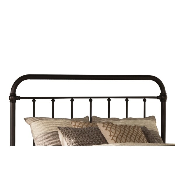 Hillsdale Furniture Kirkland Metal Headboard， Dark Bronze - - 28116619