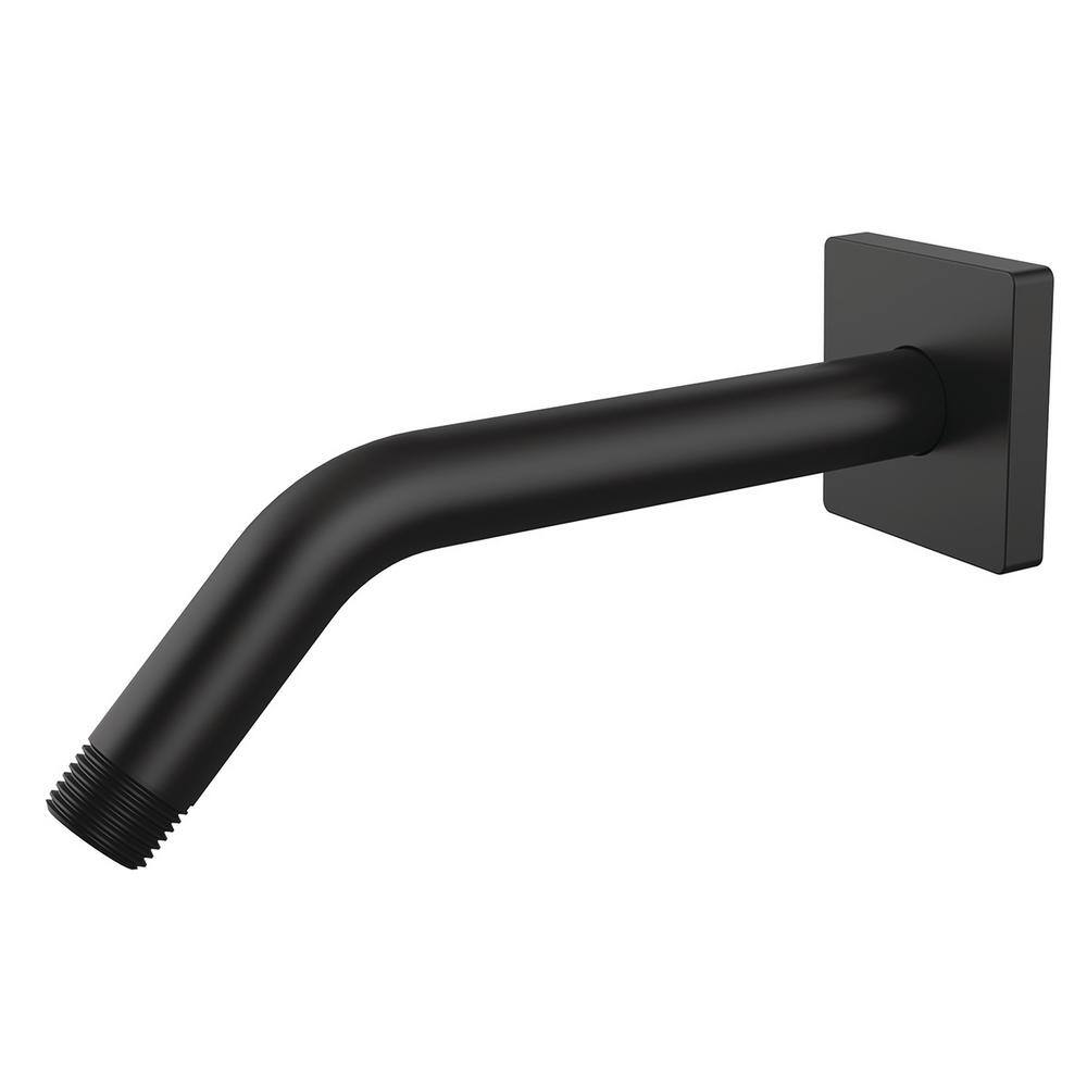 Speakman Lura 7 in. Shower Arm and Flange in Matte Black CDS2501-MB