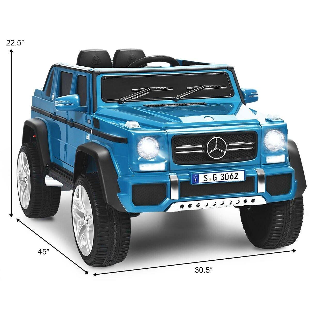 Costzon Ride on Car, Licensed Mercedes-Benz Maybach G650S, 12V Battery Powered Toy