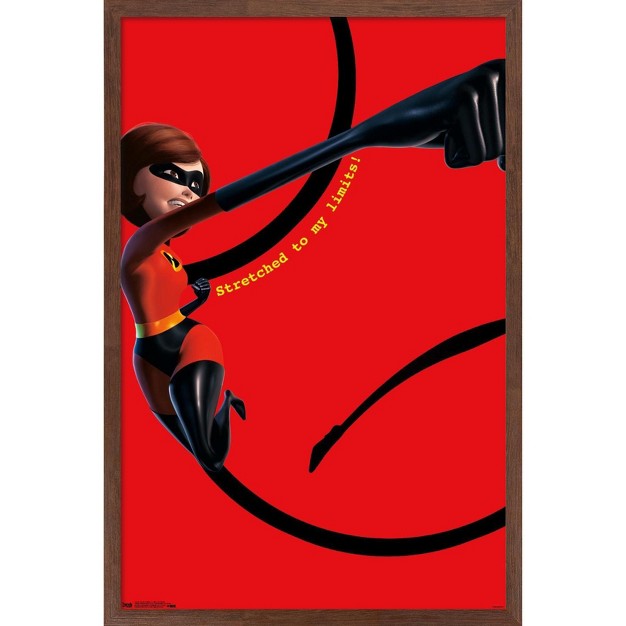 Trends International Disney Pixar The Incredibles 2 Mrs Incredible Framed Wall Poster Prints