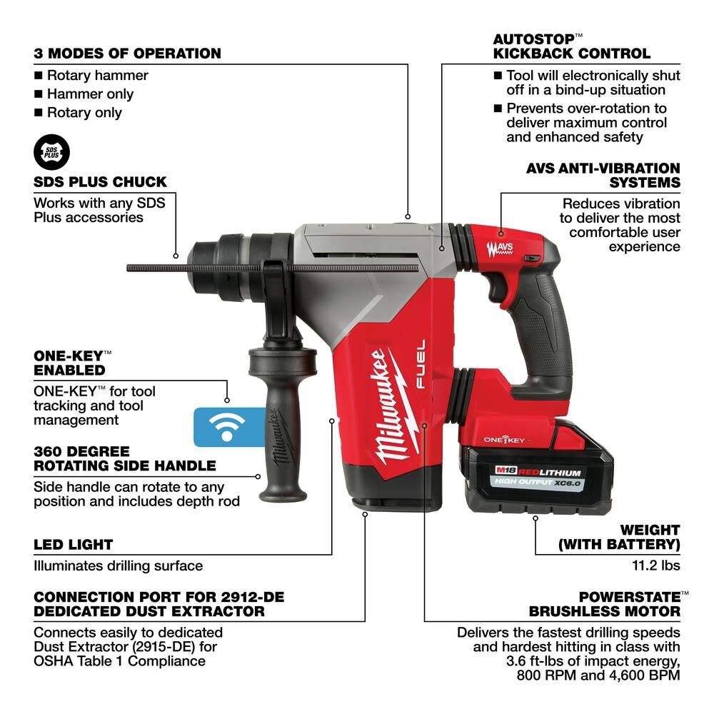 Milwaukee M18 FUEL 1 1/8