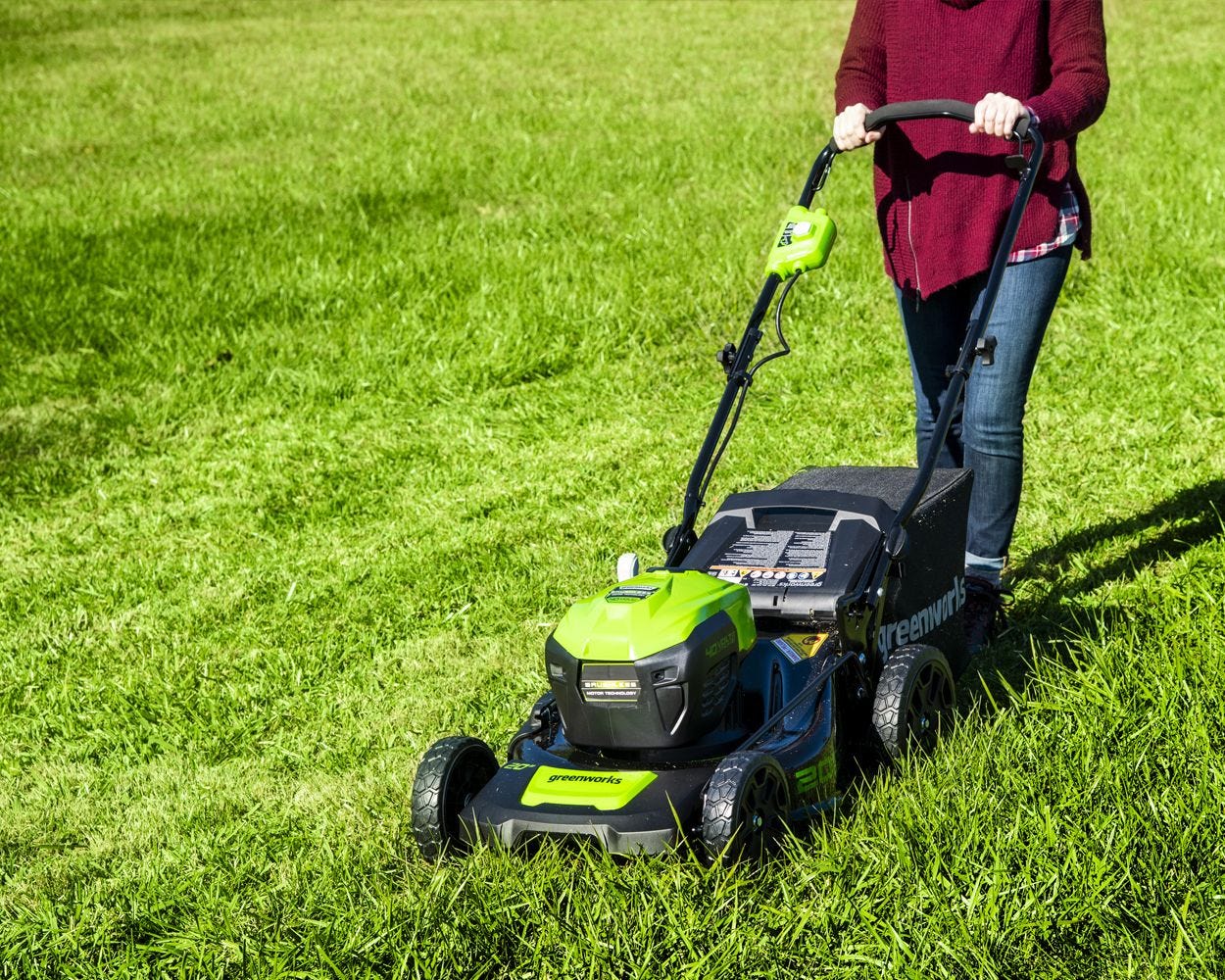 40V 20-Inch Brushless Cordless Lawn Mower | Greenworks