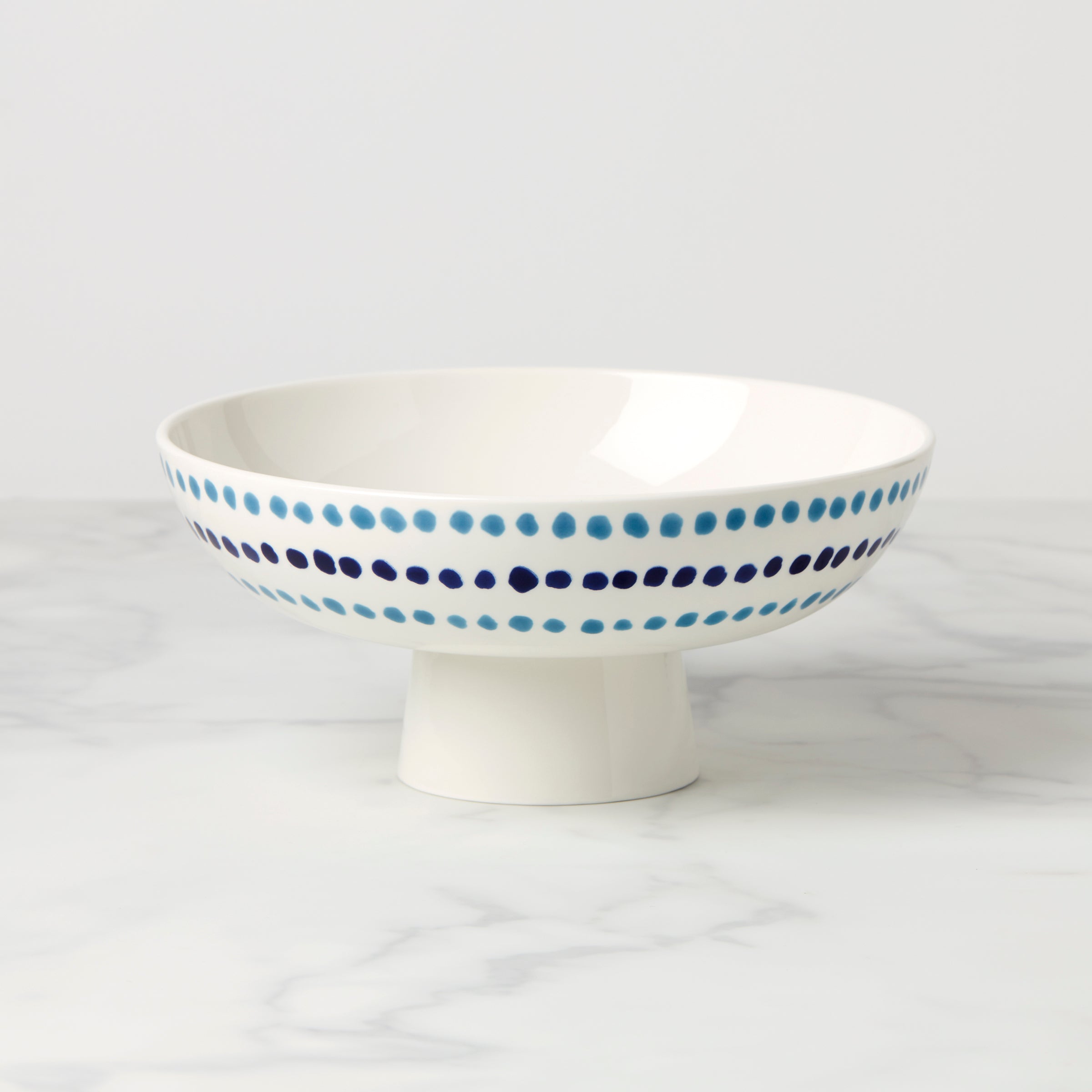 Floral Way Footed Bowl