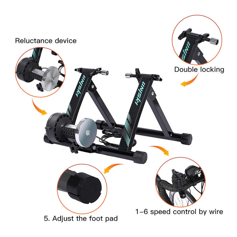 Foldable Steel Material Cycling Training Bike Home Trainer Stand