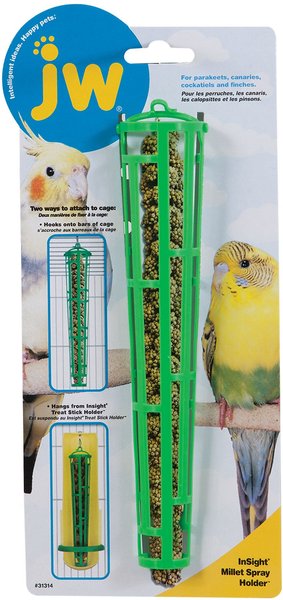 JW Pet InSight Millet Spray Holder Bird Feeder