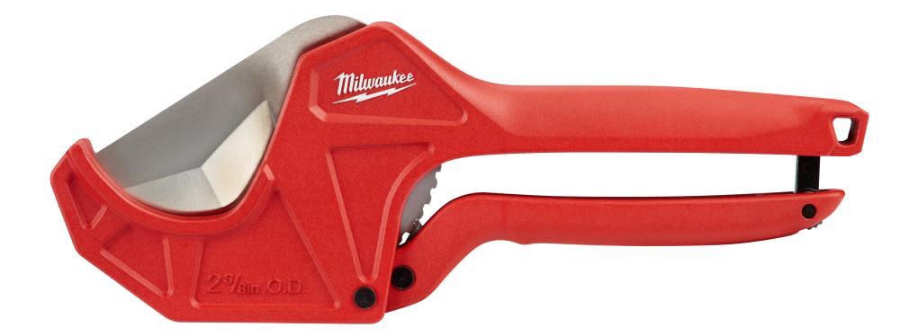 Milwaukee Close Quarters Tubing Cutter 3pc Set and 2 3/8 Ratcheting Pipe Cutter Bundle