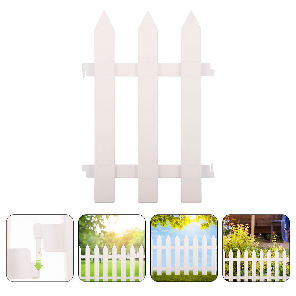 Fence Edging Border Garden Plastic Lawn Bed Flower Landscape Plant Panels Pot Palisade Grass Yard Barrier Picket